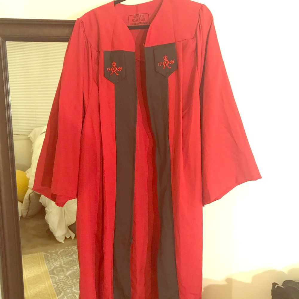 Rutgers University SAS Graduation Gown